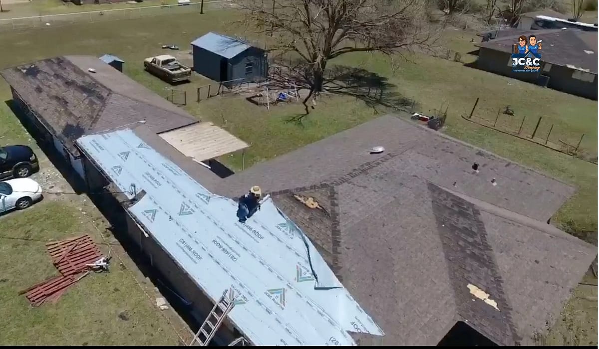Roof Hurricane damage
