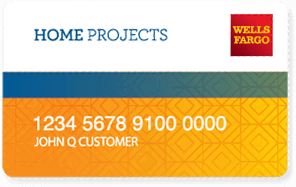 Wells Fargo Home Projects Card